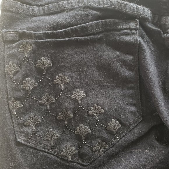 NYDJ 16P Petite Black Straight Leg with Lift/Tuck - Picture 2 of 6